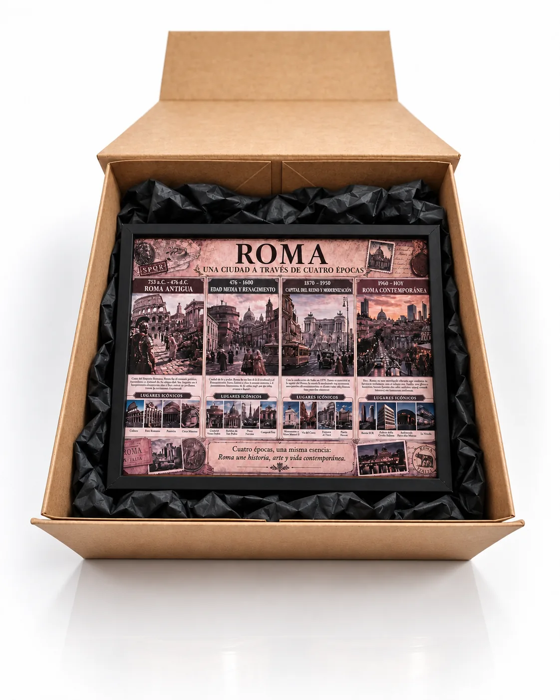 Roma en cuatro épocas